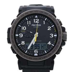 CASIO PRO TREK Climber Line PRW51Y1JF Black Resin (Biomass) / Stainless Steel...